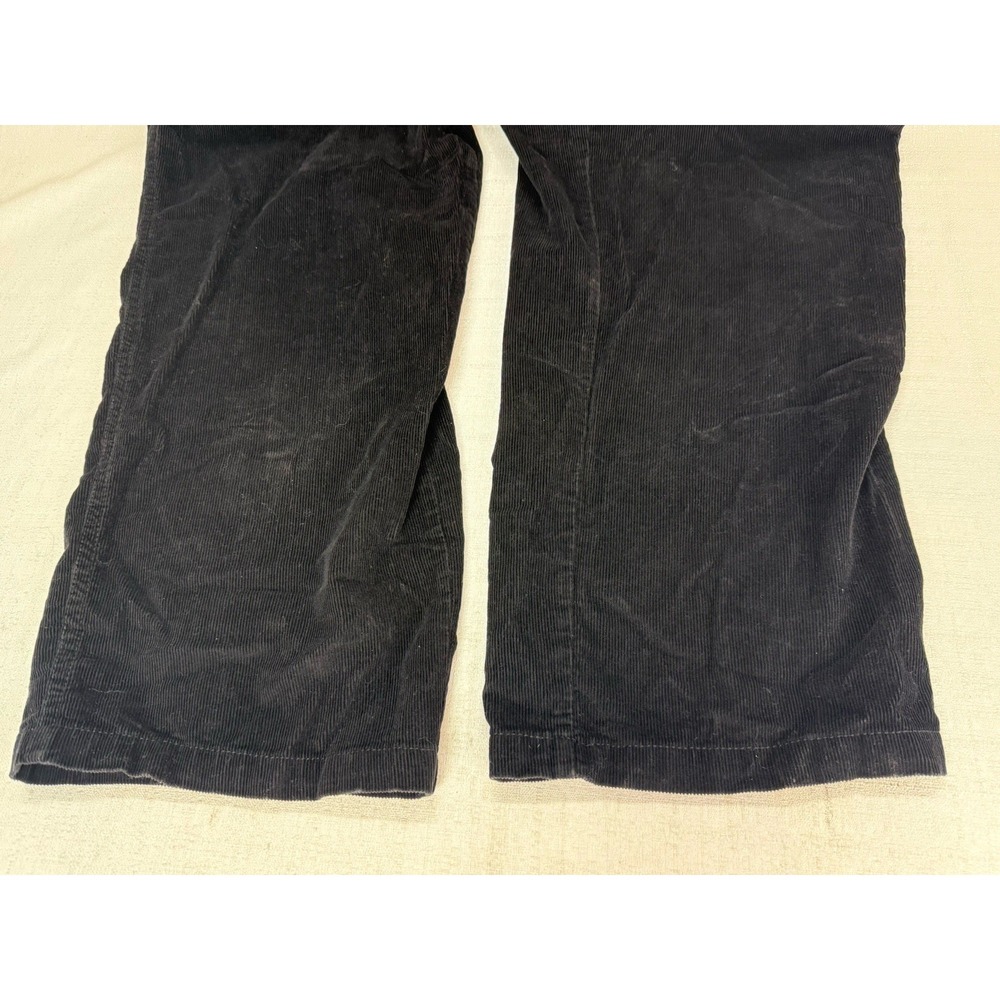 Vintage Y2K 90's Canyon River Blues Size Med Black Courderoy Overalls - Picture 6 of 10